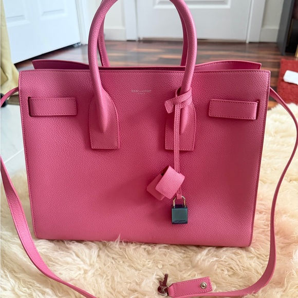 Yves Saint Laurent Handbags - Yves Saint Laurent Pink Satchel Bag